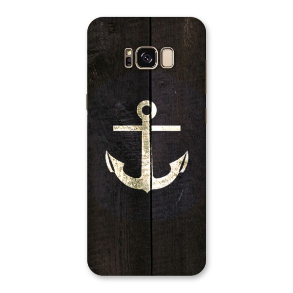 Wood Anchor Back Case for Galaxy S8 Plus